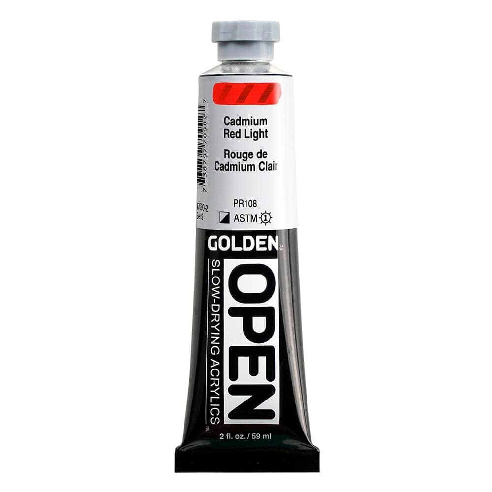 Golden OPEN Slow-Drying Acrylic Paint, Reds and Oranges