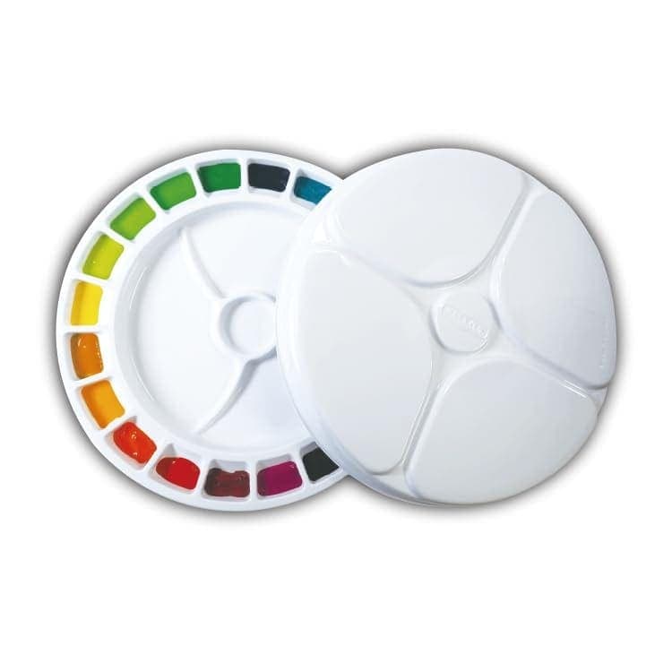 Mijello Color Wheel Watercolor Palette, 20 Wells