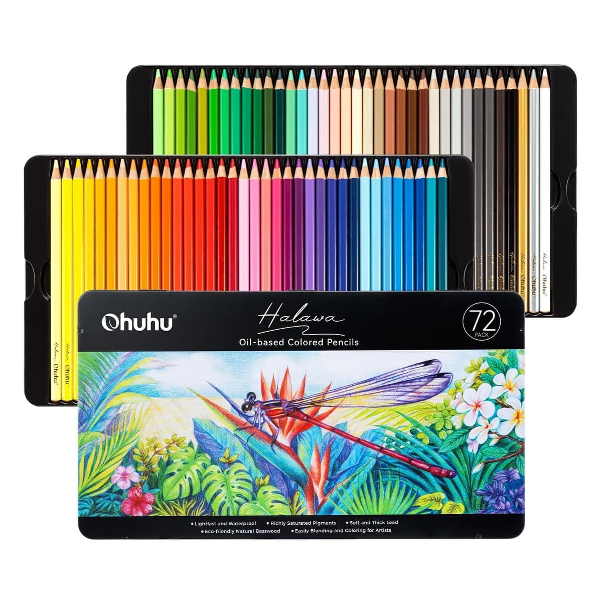 Ohuhu Oil-Based Colored Pencils