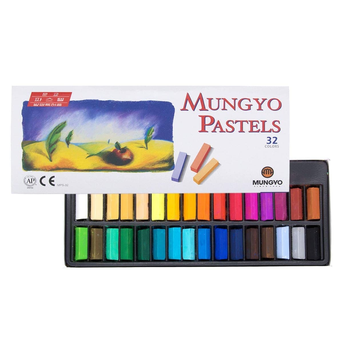 Mungyo Square Soft Pastels, 32 Colors