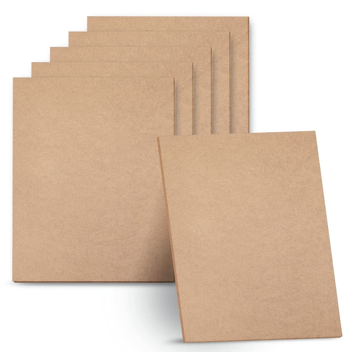 Artlicious Hardboard Art Panels, 6 Pack