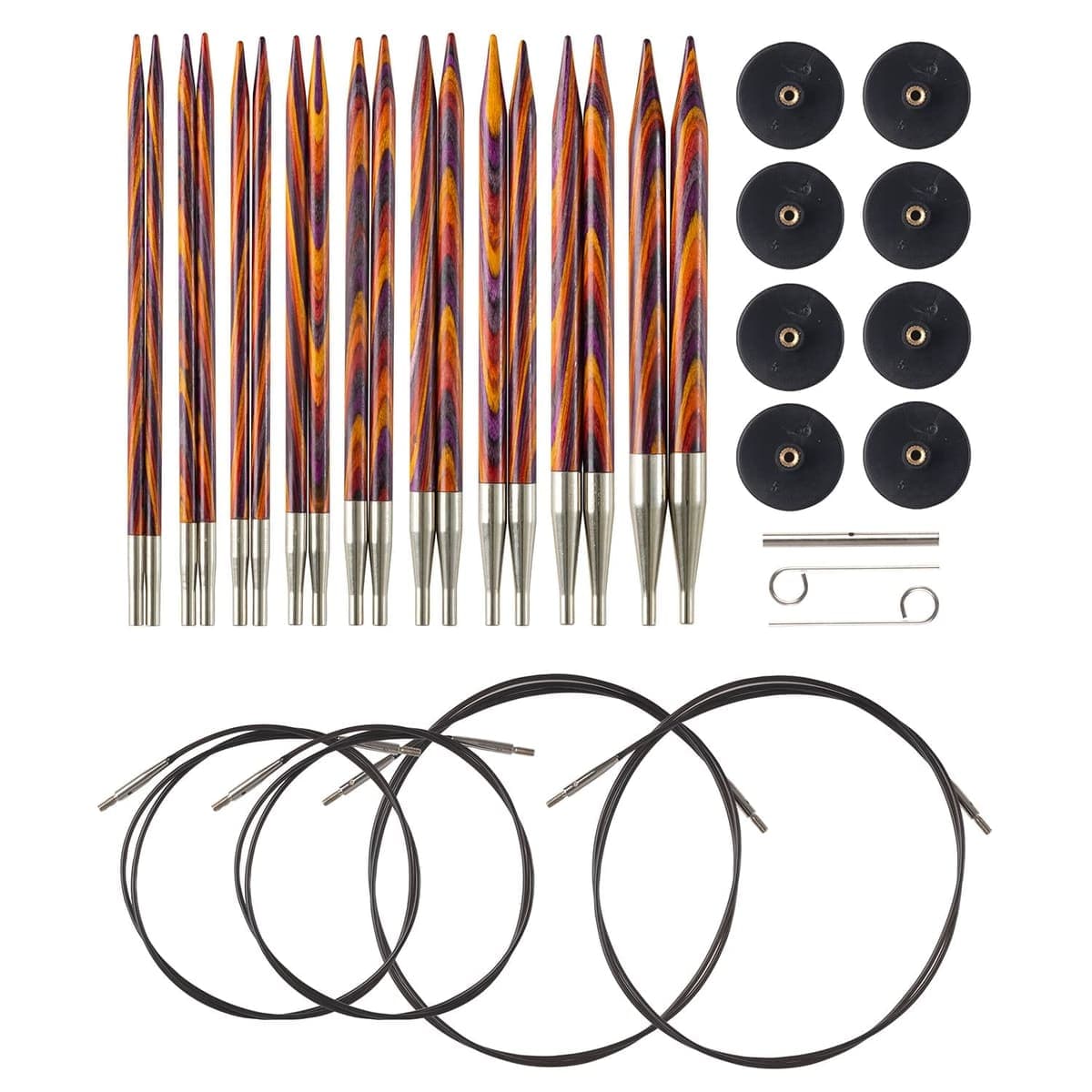 Knit Picks Options Interchangeable Knitting Needle Set, US 4-11