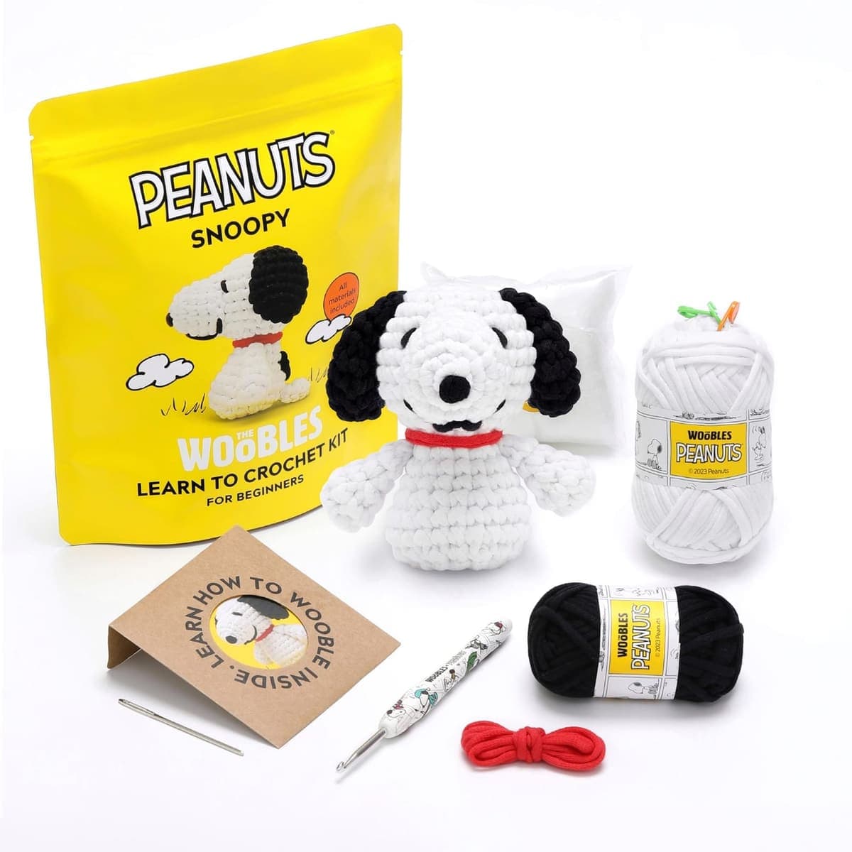The Woobles Peanuts Snoopy Crochet Kit