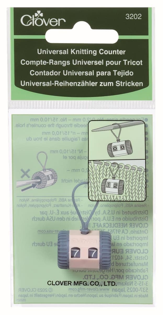 Clover Universal Knitting Counter
