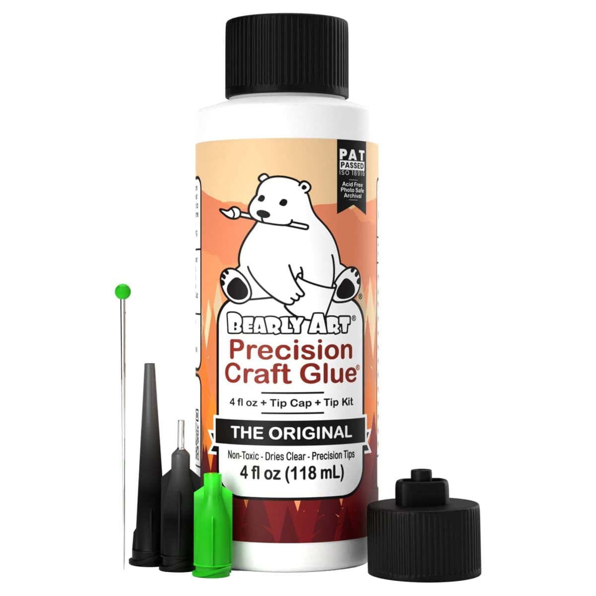 Bearly Art Precision Craft Glue with Tip Kit
