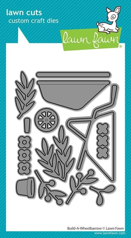 Lawn Fawn Build-A-Wheelbarrow Dies
