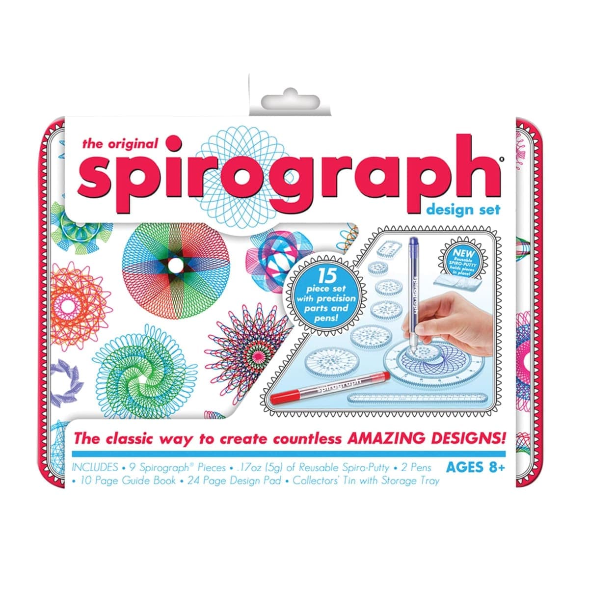 Spirograph Design Set Collector's Tin